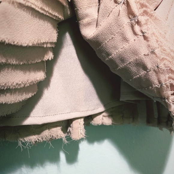 BCBGMAXAZRIA Angel strapless chiffon dress - Picture 7 of 8